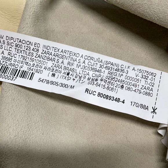 ZARA Leather Limited Edition Oversized Collared Long Sleeve Button Down Shirt Me - Picture 10 of 11